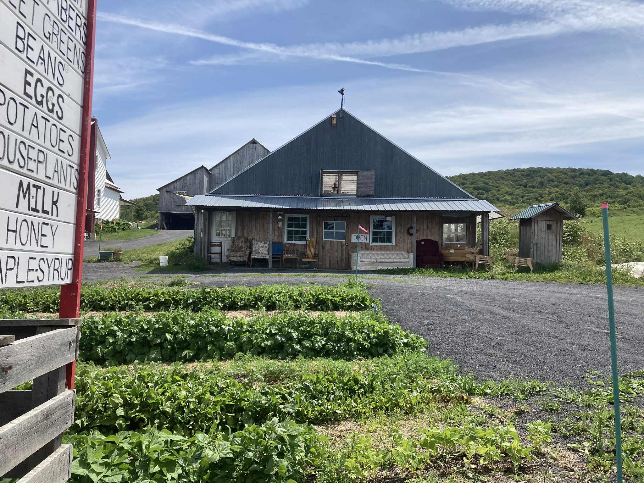 Mountain View Farm Amish family farm in Dyer Brook, Maine